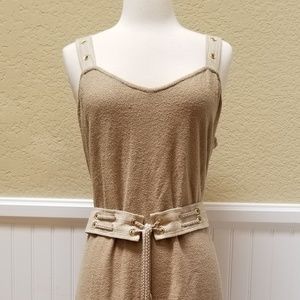 St John Italian French Terry Tank Style Dress 10